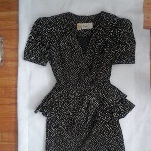 2 piece matching top and skirt